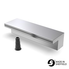 Stainless Steel Jet Waterfall Koi Water Blade Cascade 'Lagoon Falls'