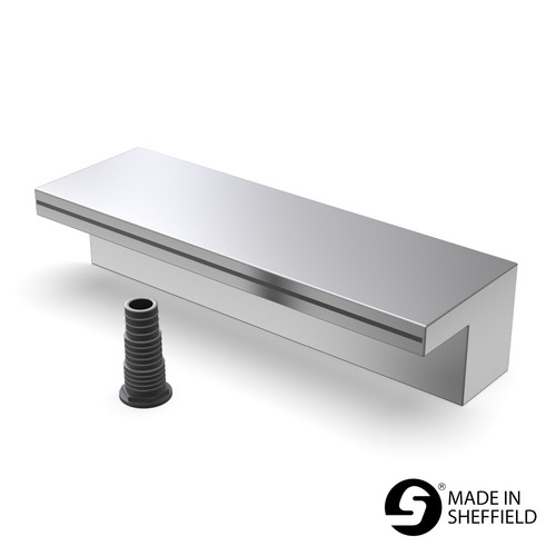 Stainless steel jet - stainless, waterfall