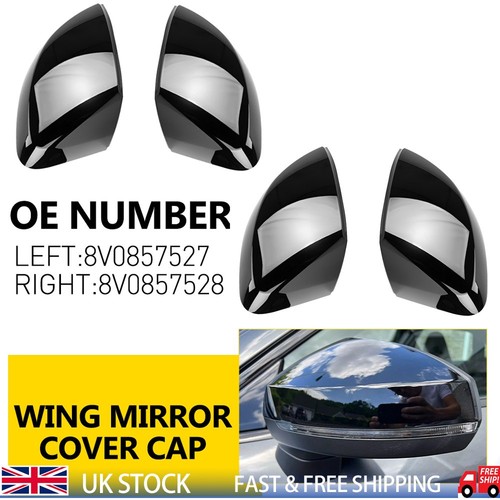 Gloss black wing - black, mirror