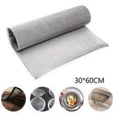 100 Grid Micro Mesh Steel Woven Wire Cloth Screen Filter Sheet 90*30cm/60*30cm