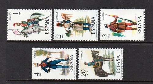 Spain mnh 1977 sg2441 2445 - 1977, sg2441-2445