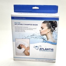 ATLANTIS DELUXE INFLATABLE SHAMPOO BASIN PORTABLE HAIR WASH AID BED BATH CARE