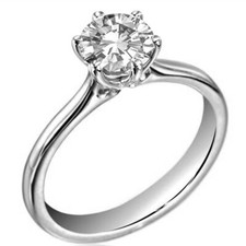 9ct Gold Diamond Moissanite