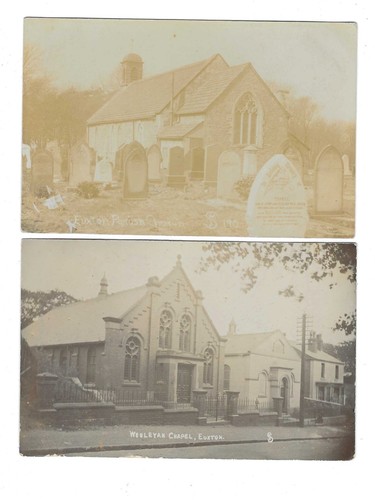 Euxton chorley postcard - euxton,