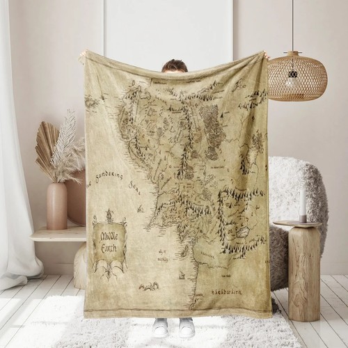 Middle earth map lord - earth,