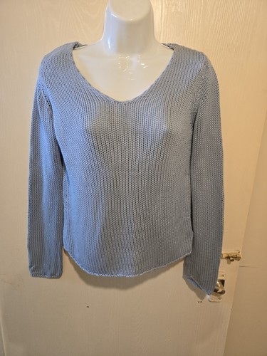 Armani jeans blue looseknit - armani,