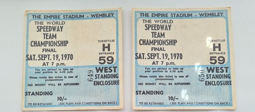 Speedway ticket stubs - ticket, from