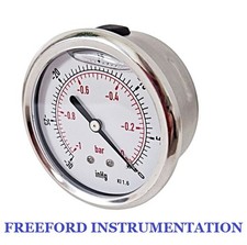 Vacuum Gauge S/Steel Case