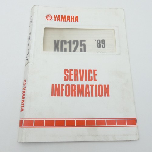 Genuine yamaha 125 - xc, beluga