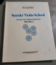 Suzuki Violin School Piano Accompaniments,1980 Volume A( Volume 1, 2,3,4,5) USA