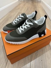 Authentic Hermes Men’s Bouncing Khaki Size UK 7 / EU 41 New Season Sold Out 