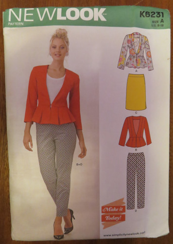 New look k6231 sewing - (2013),
