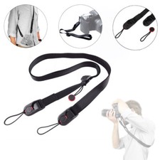 Camera Sling Shoulder Strap Quick Release Clips Belt for Canon Nikon Sony DSLR