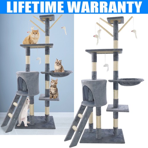 Large cat tree activity centre - activity,
