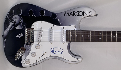 Adam levine signed full size - levine,