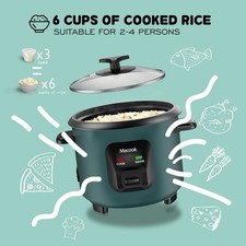 Macook Mini Rice Cooker 0.6 Liter Multi-functional Rice Cooker Small Rice Cooker