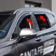 FOR VAUXHALL ZAFIRA B MK2 2005-2014 5 Door MPV Wind Deflectors 4pc Tinted +Clips