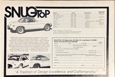 SnugTop Custom Built Car