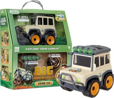 Little Tikes Big Adventures Safari SUV STEM Toy - Includes Vehicle with Binocul