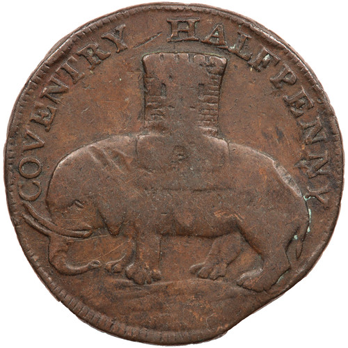 1792 coventry halfpenny conder - coventry,