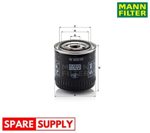 Oil filter for - filter, ford