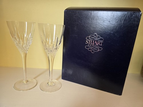 Pair stuart crystal - pair, of
