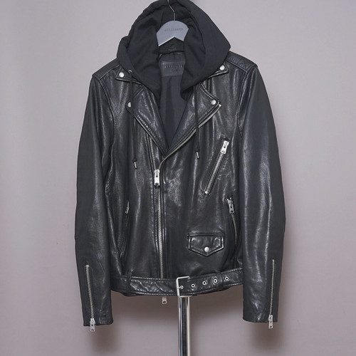 All saints leather jacket mens - all,