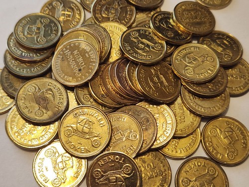 Car wash token lot 50 - wash,