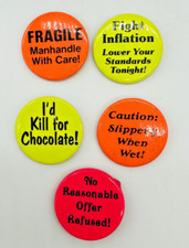Pop culture button - pop, 1984