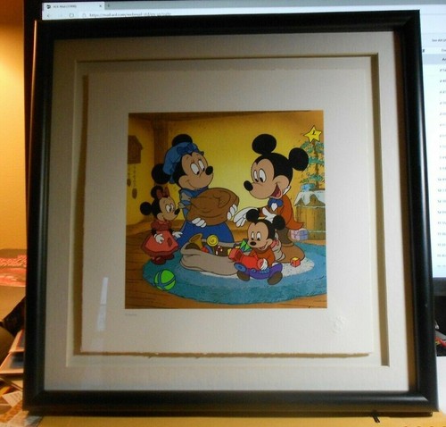Mickey mouse serigraph - mickey, "