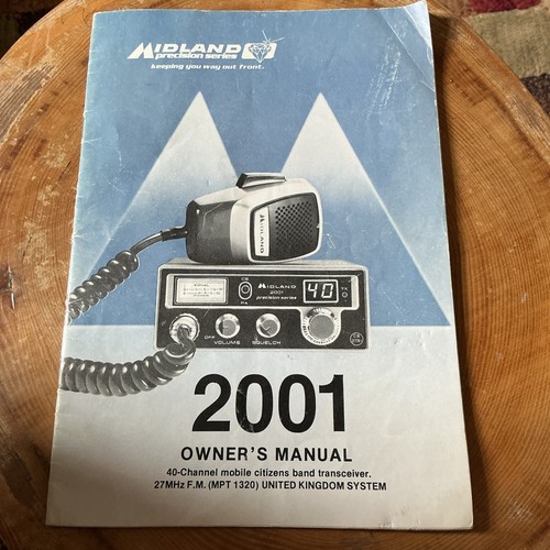 Midland 2001 instruction - 2001,