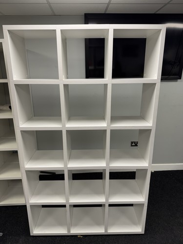 Kallax white shelving unit - white,