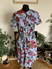 Rare Zara Checked Shirt Dress