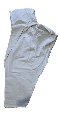 Ladies cream karandi shalwar - ladies,