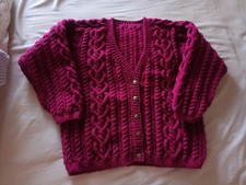 Lady's Cherry Red Vee Necked