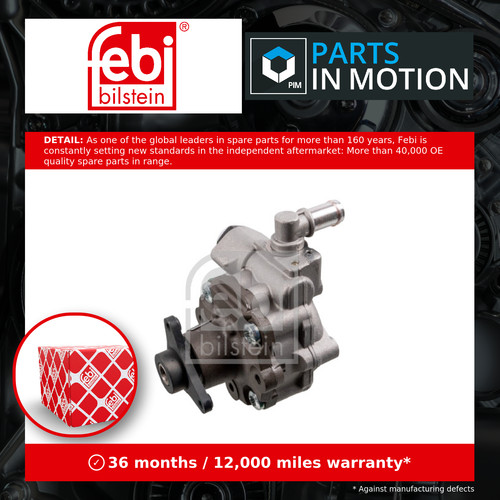 Power steering pump fits - pump,