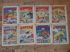 Vintage Buster Comics X 8
