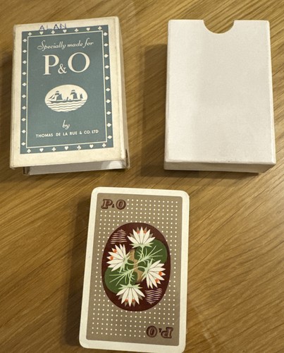 Unopened playing - unopened, p&o