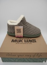MUK LUKS Womens Slippers L9-10