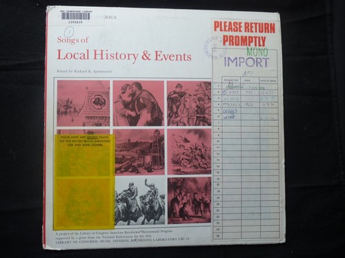 Various songs local history - various,