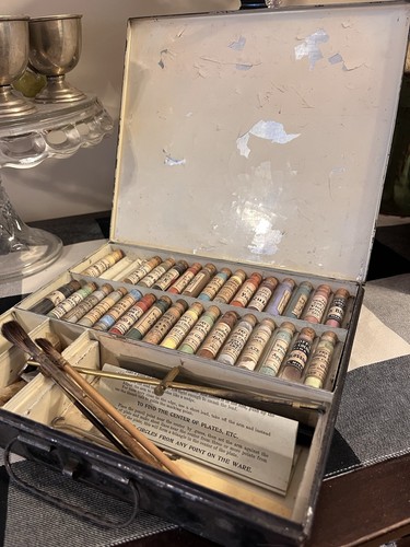 2402 antique 1901 art - 1901, paint