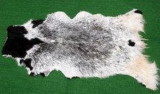Luxury Goat hide Rug Hair on