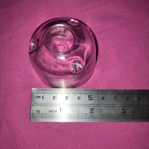 Petrol pump glass - pump, top.
