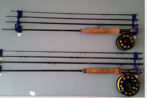 Fly fishing rod - rod, rack