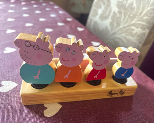Peppa pig wooden - wooden, figures
