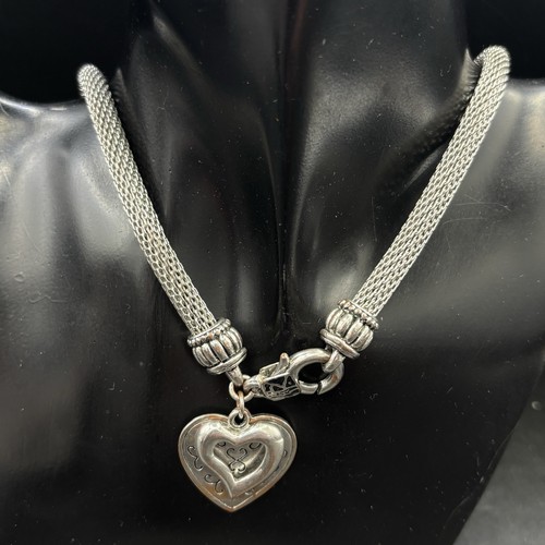 Rope silver necklace - necklace, dansk