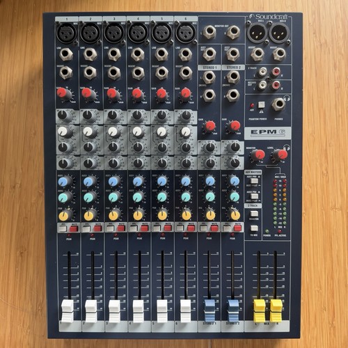 Soundcraft epm6 analogue - soundcraft,