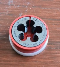 HSS GRD SPLIT DIE 1" OUTSIDE DIA 3/8 X 24 UNF HSS Warrior Made in England VGC