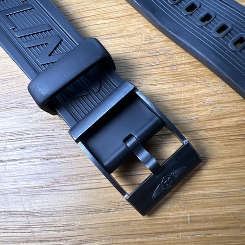 Breitling rubber strap black - breitling,