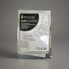 Garden Parasol Lights LED, Patio Umbrella Pole Light, Battery Powered 